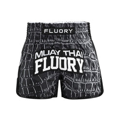 Fluory Muay Thai Muay Thai Shorts Fluory Shadow Scales Muay Thai Shorts