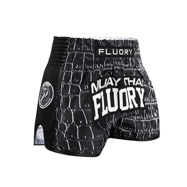 Fluory Muay Thai Muay Thai Shorts Fluory Shadow Scales Muay Thai Shorts