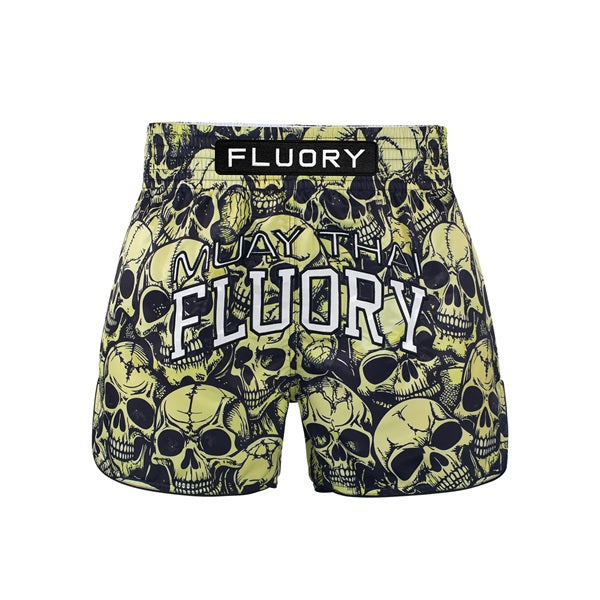 Fluory Muay Thai Muay Thai Shorts Fluory Skull Legion Muay Thai Shorts