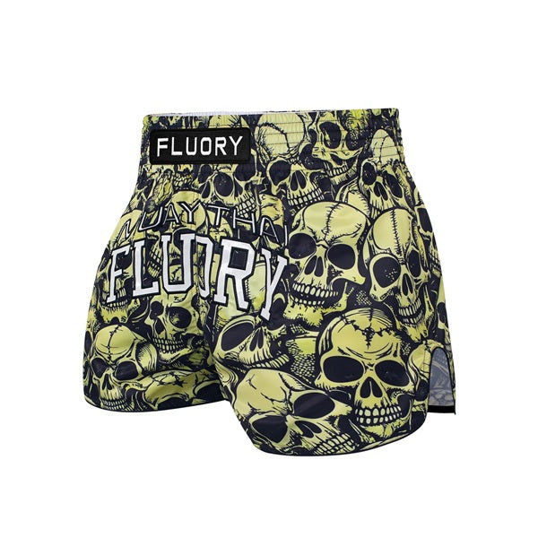 Fluory Muay Thai Muay Thai Shorts Fluory Skull Legion Muay Thai Shorts