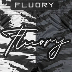 Fluory Muay Thai Muay Thai Shorts Fluory White Tiger Muay Thai Shorts