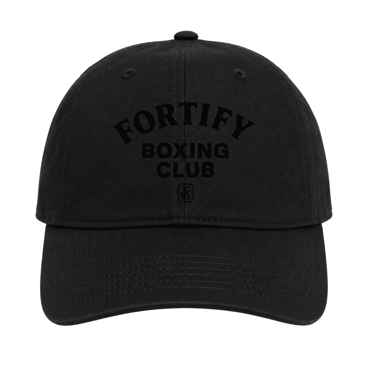 Fortify Boxing Club Hats, Caps & Beanies Fortify Boxing Club Cap - Black/Black