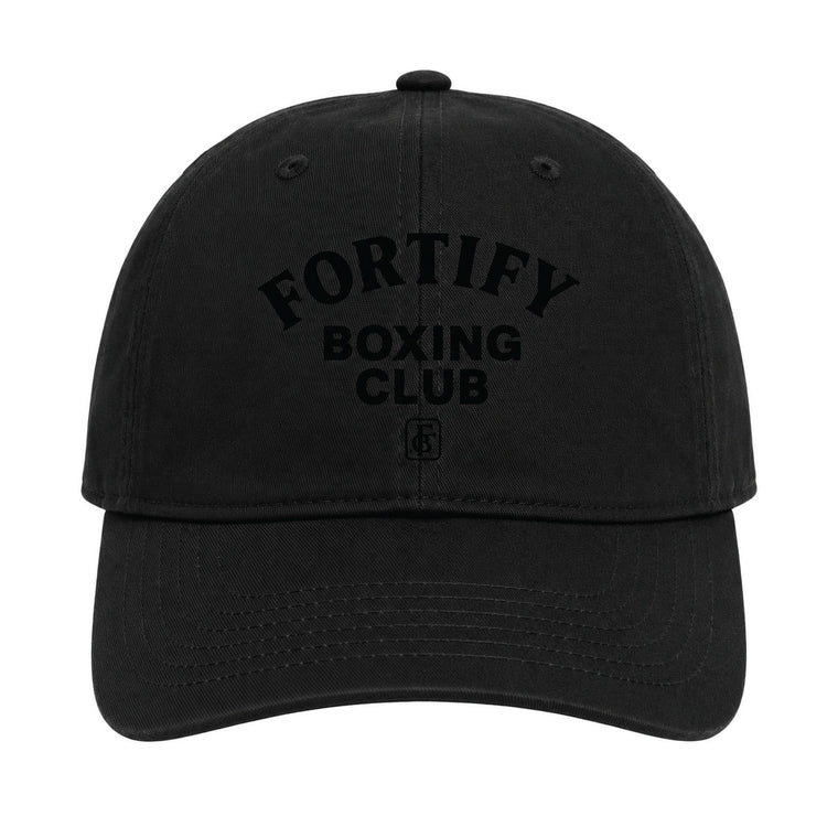 Fortify Boxing Club Cap - Black/Black