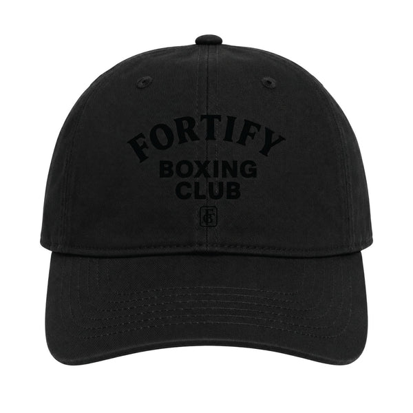 Fortify Boxing Club Hats, Caps & Beanies Fortify Boxing Club Cap - Black/Black