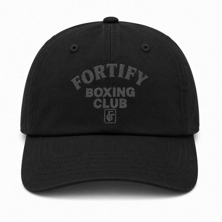 Fortify Boxing Club Cap - Black/Black