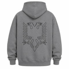 Fortify Boxing Club Hoodies & Long Sleeve YOUTH/KIDS Fortify Albanian Eagle Hoodie Grey