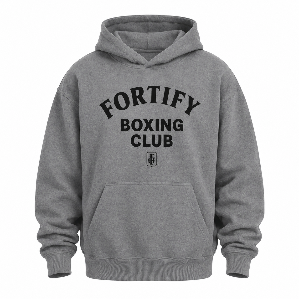 Fortify Boxing Club Hoodies & Long Sleeve YOUTH/KIDS Fortify Albanian Eagle Hoodie Grey