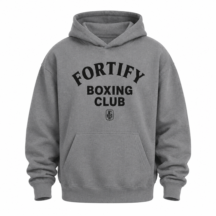 YOUTH/KIDS Fortify Albanian Eagle Hoodie Grey