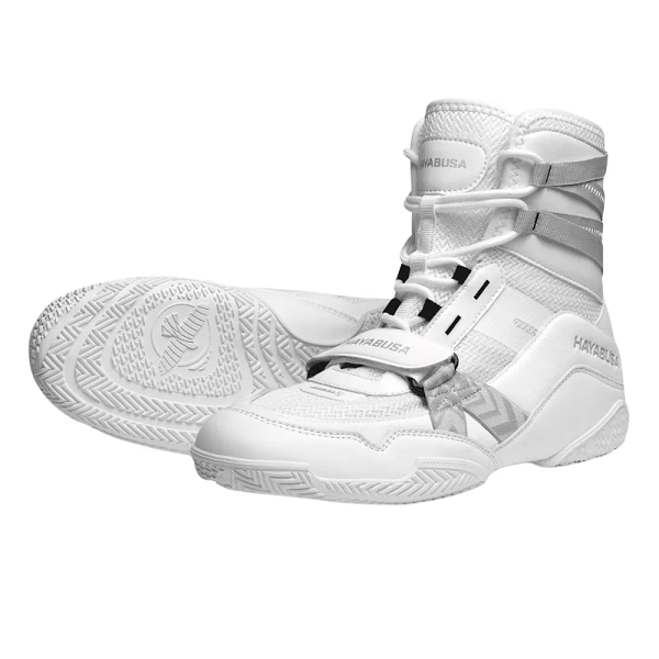 Hayabusa Strike Boxing Shoes White