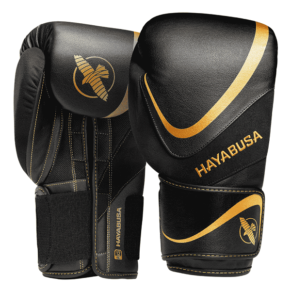 Hayabusa H5 Boxing Gloves Black-Gold