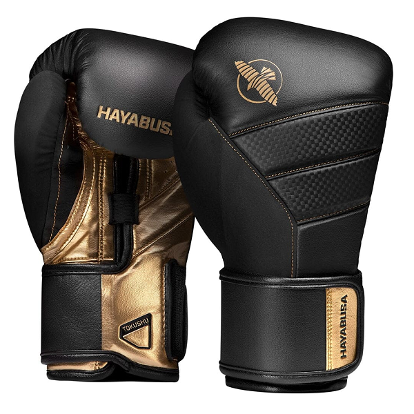 Hayabusa T3 Boxing Gloves Black Gold