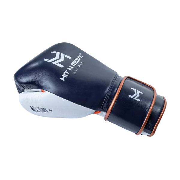 Hit N Move Boxing Gloves 24oz Hit N Move 24oz Conditioning Boxing Gloves Deep Blue