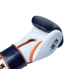 Hit N Move Boxing Gloves 24oz Hit N Move 24oz Conditioning Boxing Gloves Deep Blue