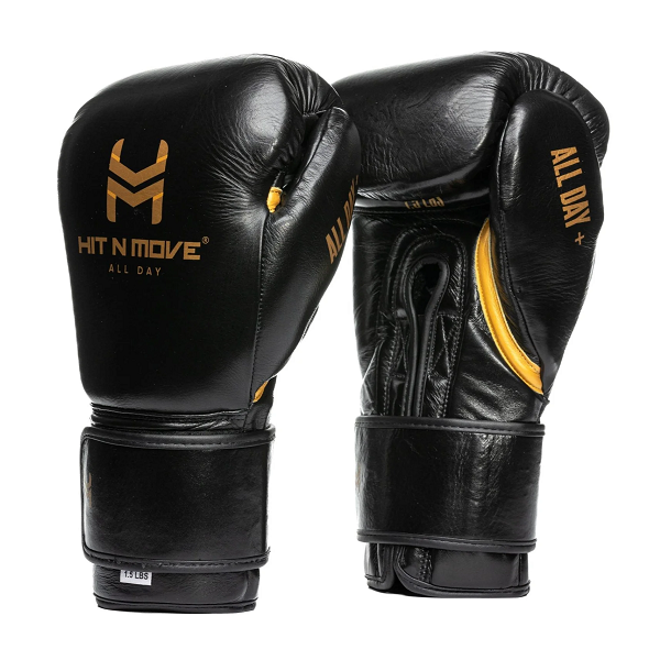 Hit N Move 24oz Conditioning Boxing Gloves Black