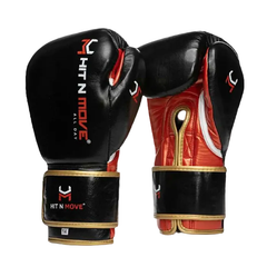 Hit N Move Boxing Gloves Hit N Move All Day Pro Agility Origin Boxing Gloves Black