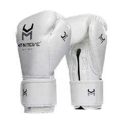 Hit N Move Boxing Gloves Hit N Move All Day Pro Agility Origin Boxing Gloves White