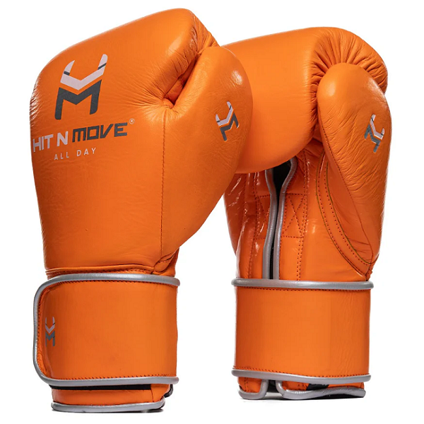 Hit N Move Boxing Gloves Hit N Move All Day Pro Balance Boxing Gloves Orange