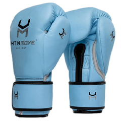 Hit N Move Boxing Gloves Hit N Move All Day Pro Balance Boxing Gloves Sky Blue