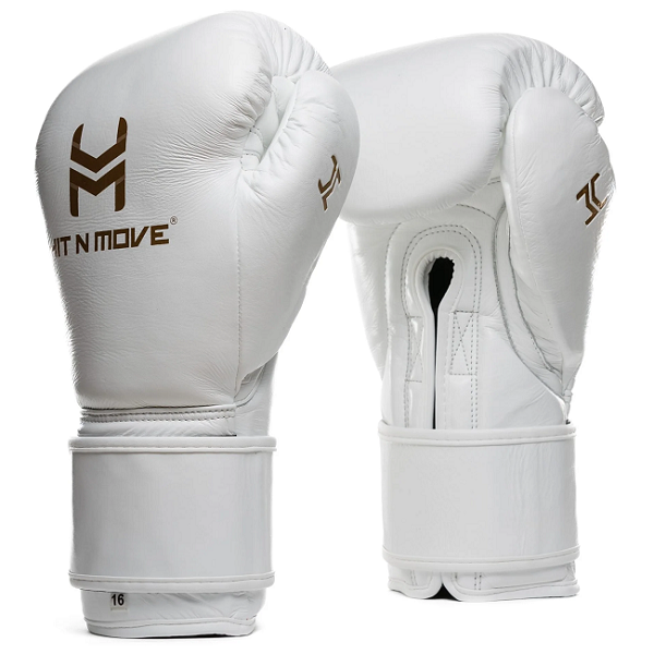 Hit N Move Boxing Gloves Hit N Move All Day Pro Balance Boxing Gloves White