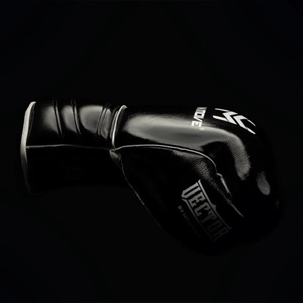 Hit N Move Boxing Gloves Lace Up Hit N Move Vector Lace Up Boxing Gloves Black