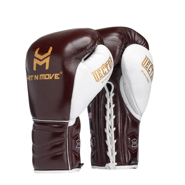 Hit N Move Boxing Gloves Lace Up Hit N Move Vector Lace Up Boxing Gloves Wine Red