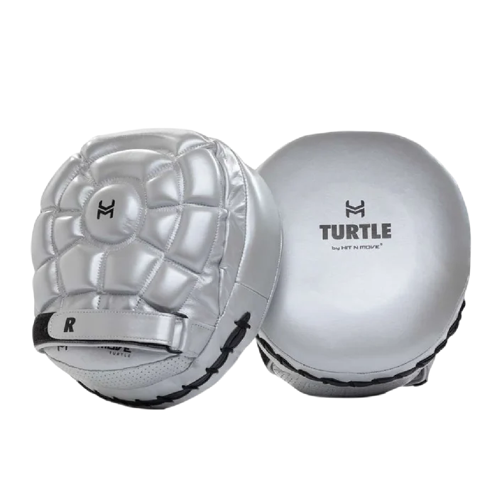 Hit N Move Air Mega Turtle Focus Mitts Silver