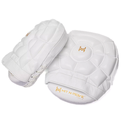 Hit N Move Focus Mitts Hit N Move Curved Micro Turtle Focus Mitts White