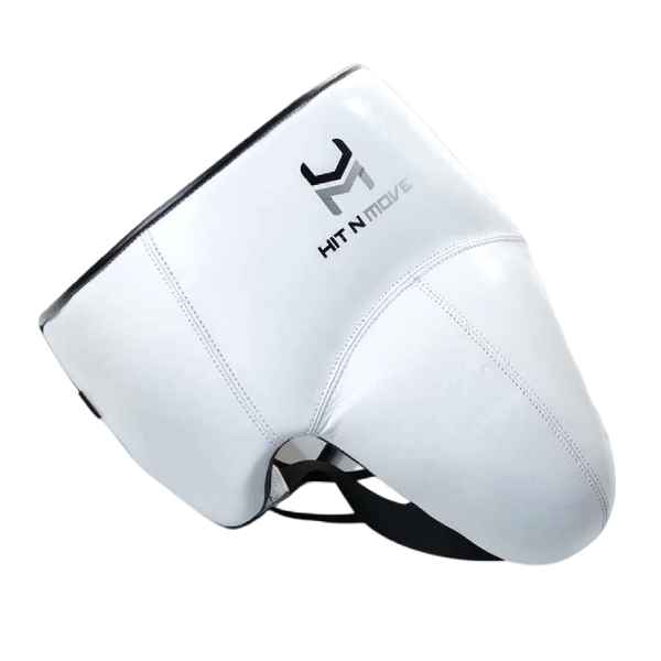 Hit N Move Groin & Chest Guards Hit N Move Groin Guard White Black