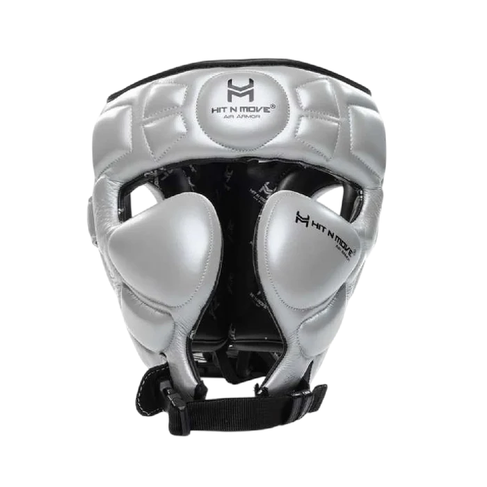Hit N Move Air Armor Precision Head Gear Silver