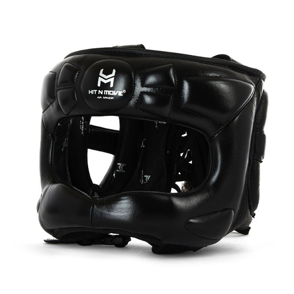 Hit N Move Head Guards Hit N Move Face Saver Head Gear Black