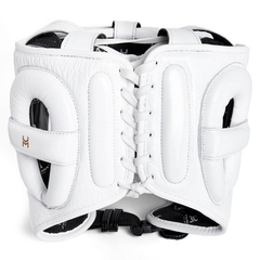 Hit N Move Head Guards Hit N Move Face Saver Head Gear White Gold