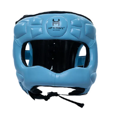 Hit N Move Head Guards Hit N Move Facesaver Head Gear Sky Blue