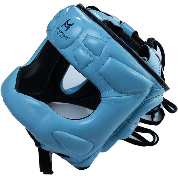 Hit N Move Head Guards Hit N Move Facesaver Head Gear Sky Blue