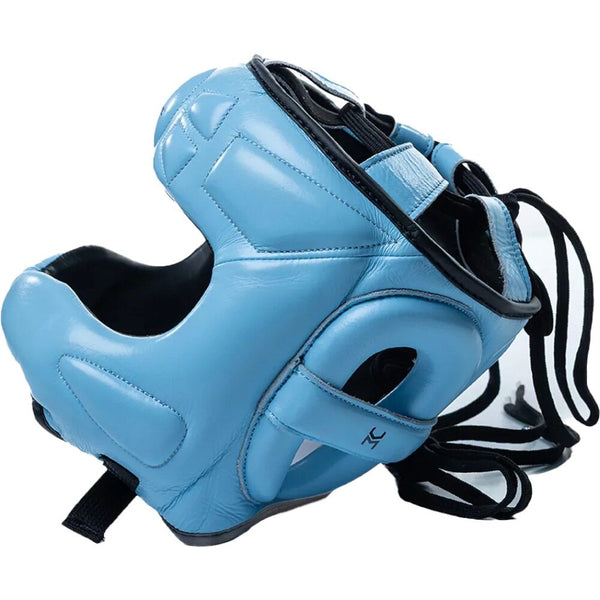 Hit N Move Head Guards Hit N Move Facesaver Head Gear Sky Blue