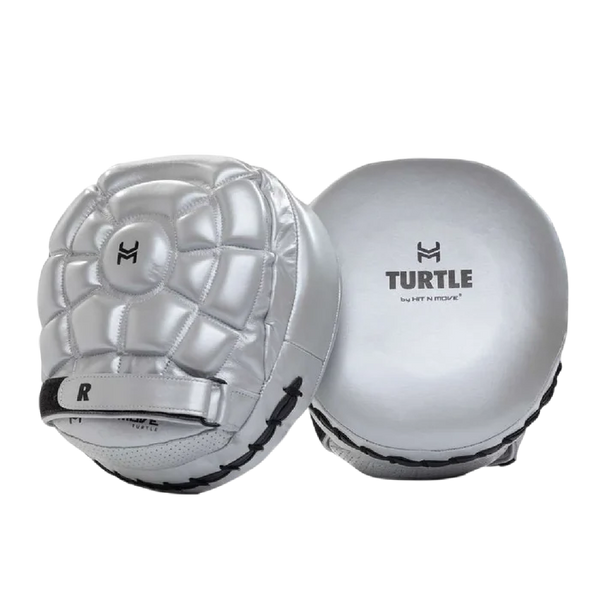 Hit N Move Air Mega Turtle Focus Mitts Silver