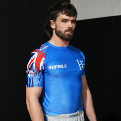 Humble Fightwear Short Sleeve Rashguards Humble AUS Rash Guard