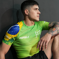 Humble Fightwear Short Sleeve Rashguards Humble Brazil Rash Guard