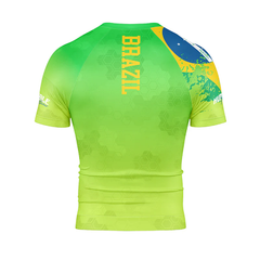 Humble Fightwear Short Sleeve Rashguards Humble Brazil Rash Guard