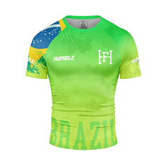 Humble Fightwear Short Sleeve Rashguards Humble Brazil Rash Guard