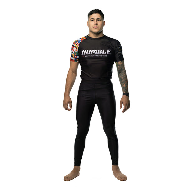 Humble Fightwear Spats Humble Straight Black Spats