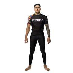 Humble Fightwear Spats Humble Straight Black Spats