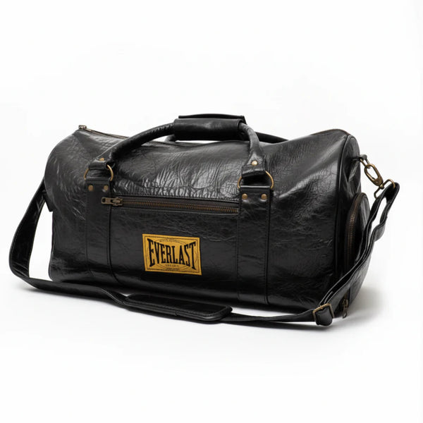 Everlast 1910 Leather Vintage Gym Bag