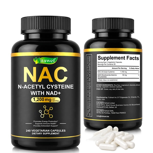 Itawel Supplements Itawel NAC Capsules 1200 mg