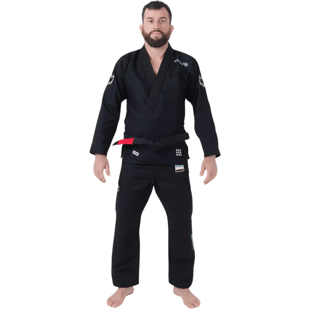 Kingz BJJ Gis Kingz Mens Nano 3.0 Jiu Jitsu Gi Black