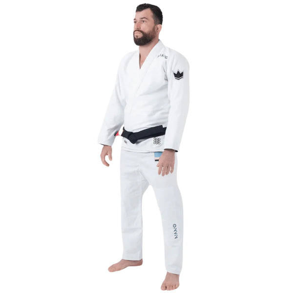 Kingz BJJ Gis Kingz Mens Nano 3.0 Jiu Jitsu Gi White