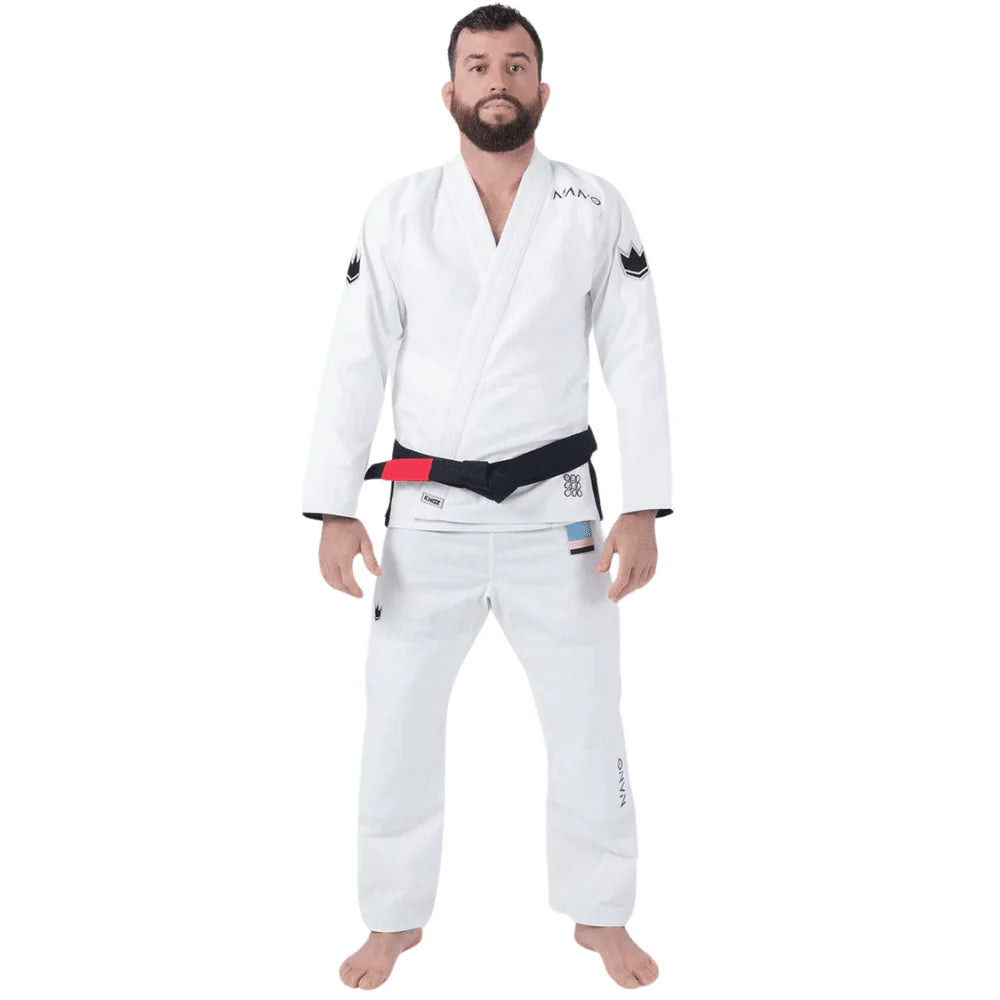 Kingz BJJ Gis Kingz Mens Nano 3.0 Jiu Jitsu Gi White