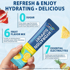 Lenm Supplements Lenm Hydration Electrolyte Support Drink Mix 24