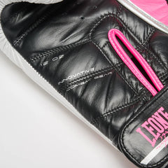 Leone 1947 Boxing Gloves 12oz Leone 1947 Revo Fluo Boxing Gloves Velcro White