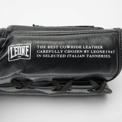 Leone 1947 Boxing Gloves Lace Up Leone 1947 The Greatest Boxing Gloves Lace Up Black