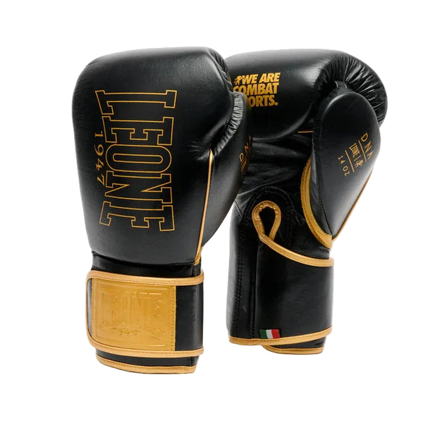 Leone 1947 Boxing Gloves Leone 1947 DNA Premium Boxing Gloves Velcro Black